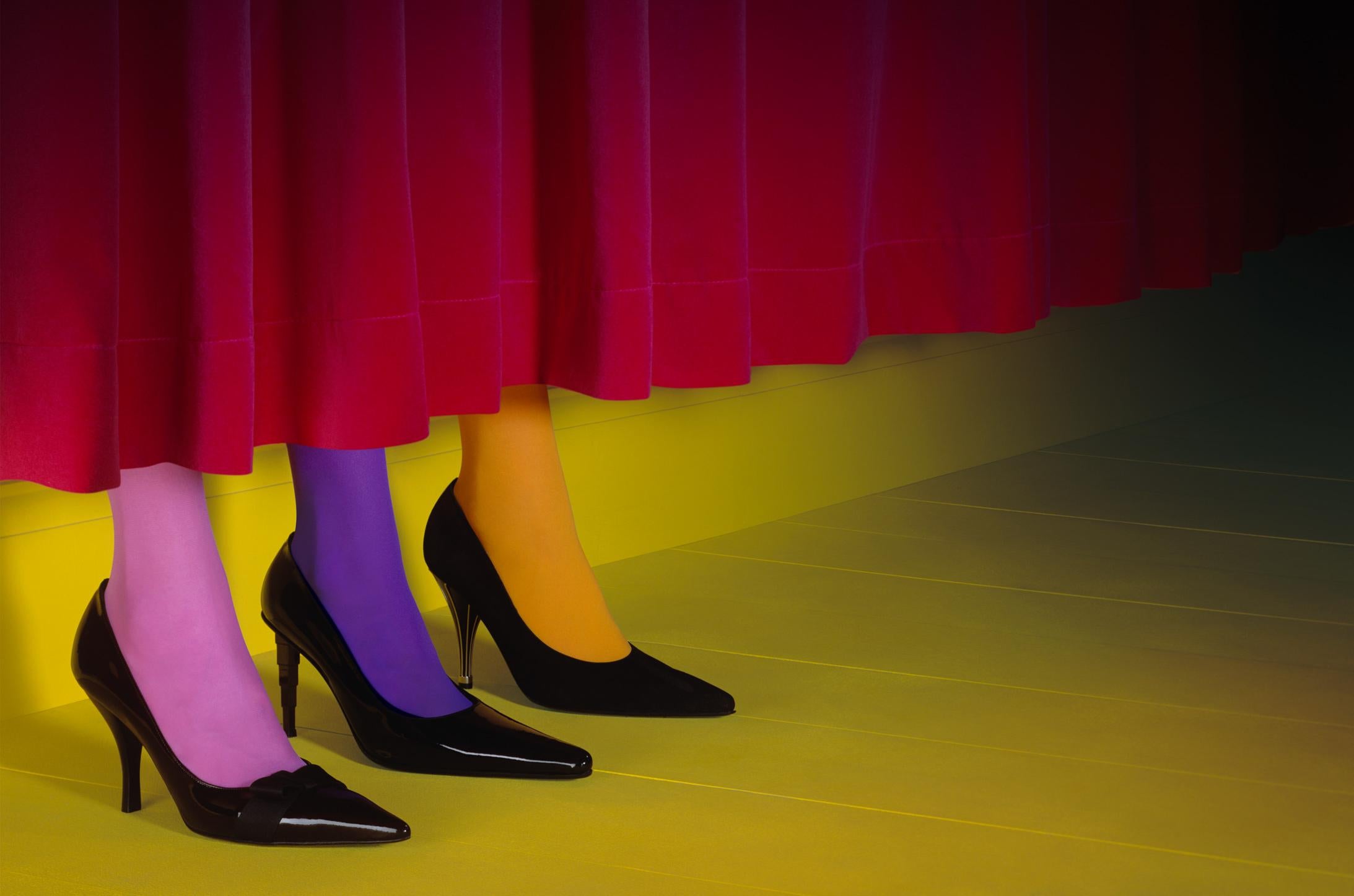 Miles Aldridge Portrait Photograph - Lookable Legs #1, 2002