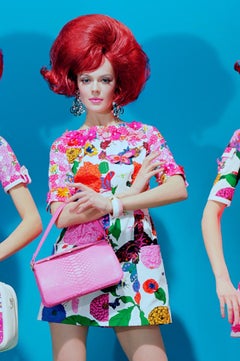 Mannequin Thriller #2 – Miles Aldridge, Woman, Fashion, Dress, Hairstyle, Model