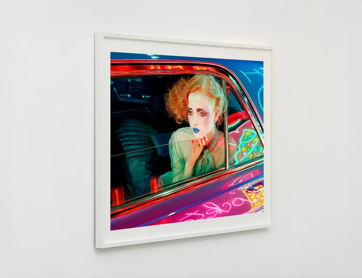 Night Car #3, 2015 - Photograph by Miles Aldridge