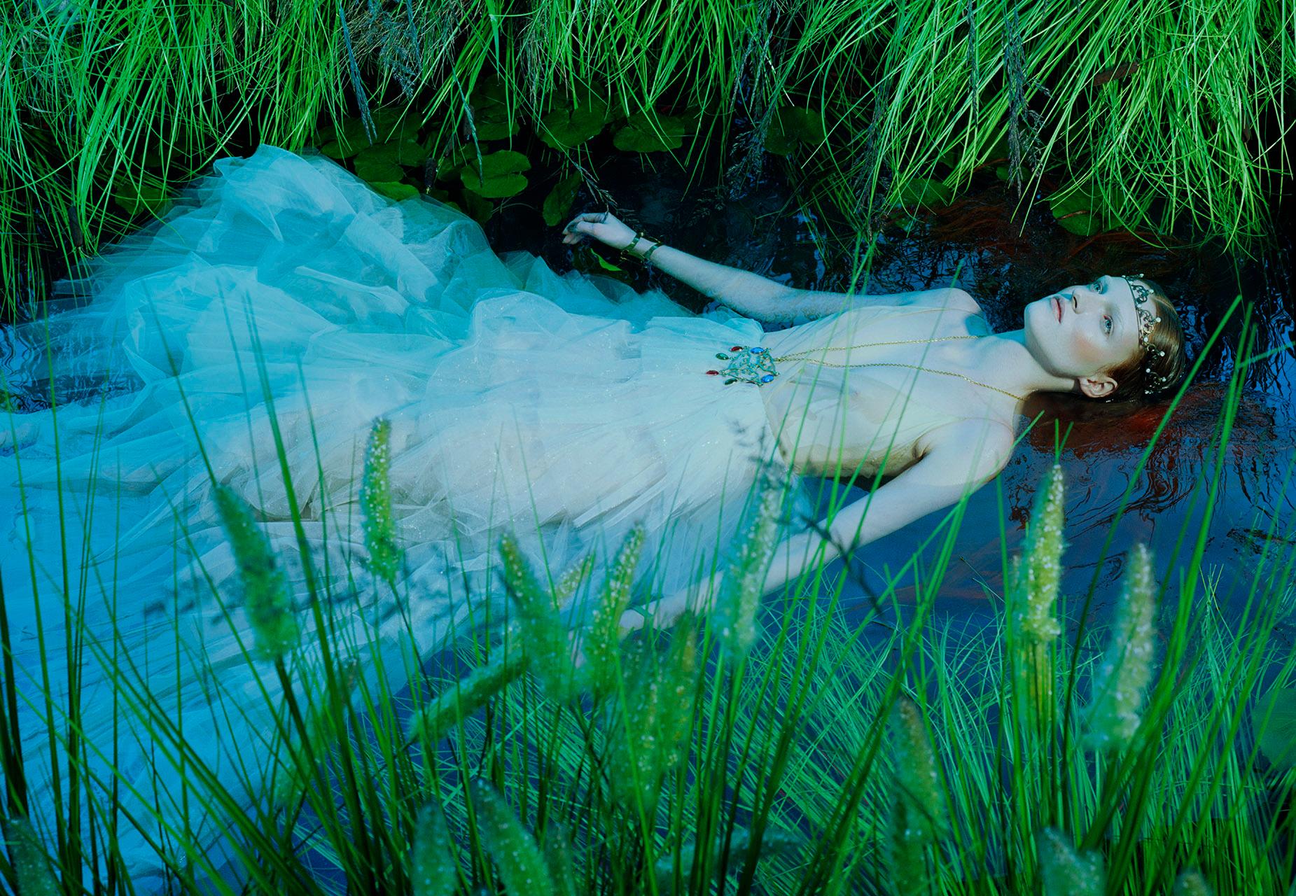 Miles Aldridge Portrait Photograph - Ophelia, 2016