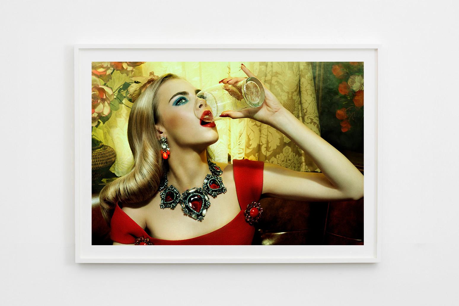The Red Lion #3, 2012 - Photograph by Miles Aldridge