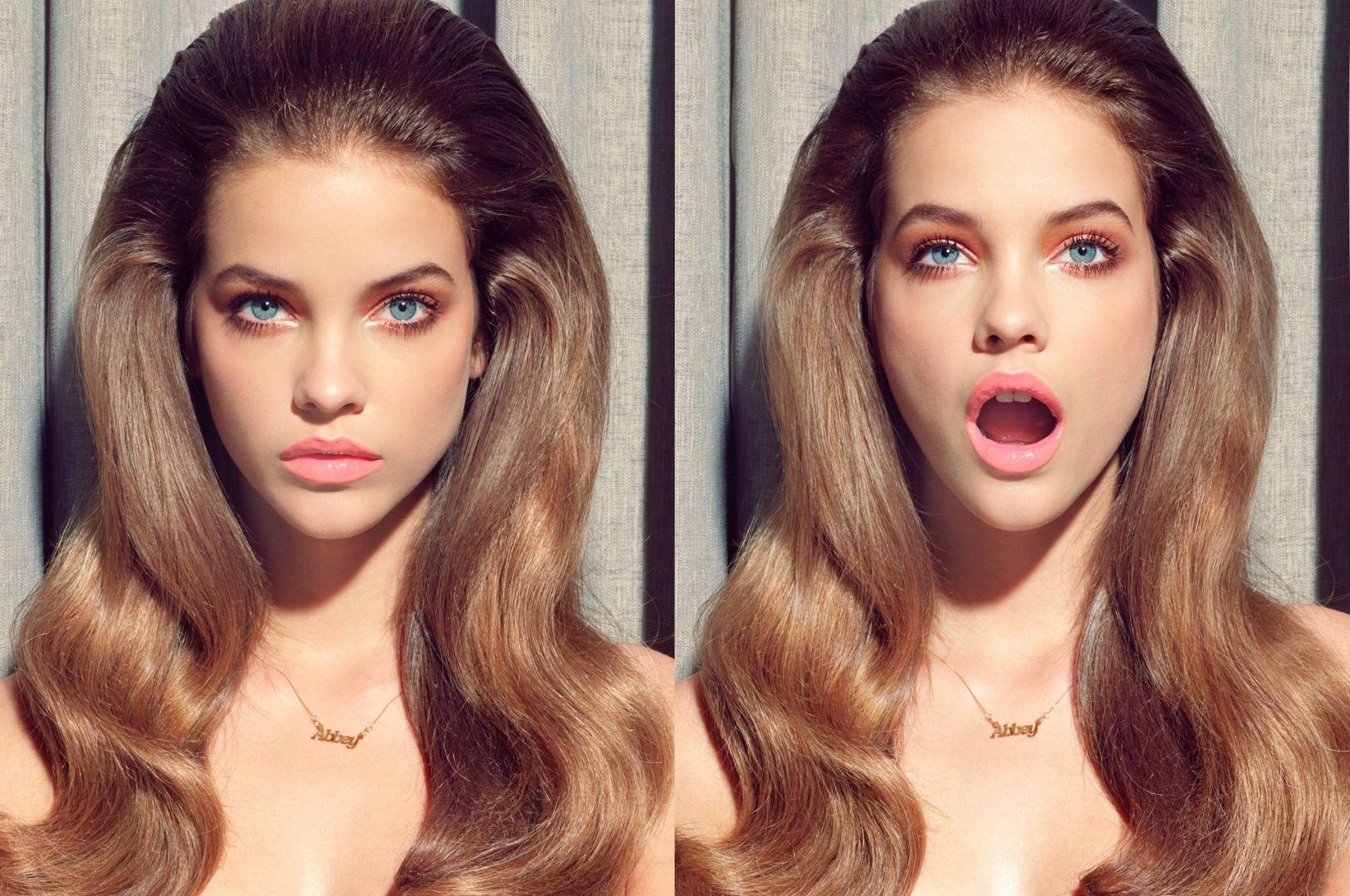 Venus Smile #2 - Miles Aldridge, donna, moda, make up, griglia, pop art, colore