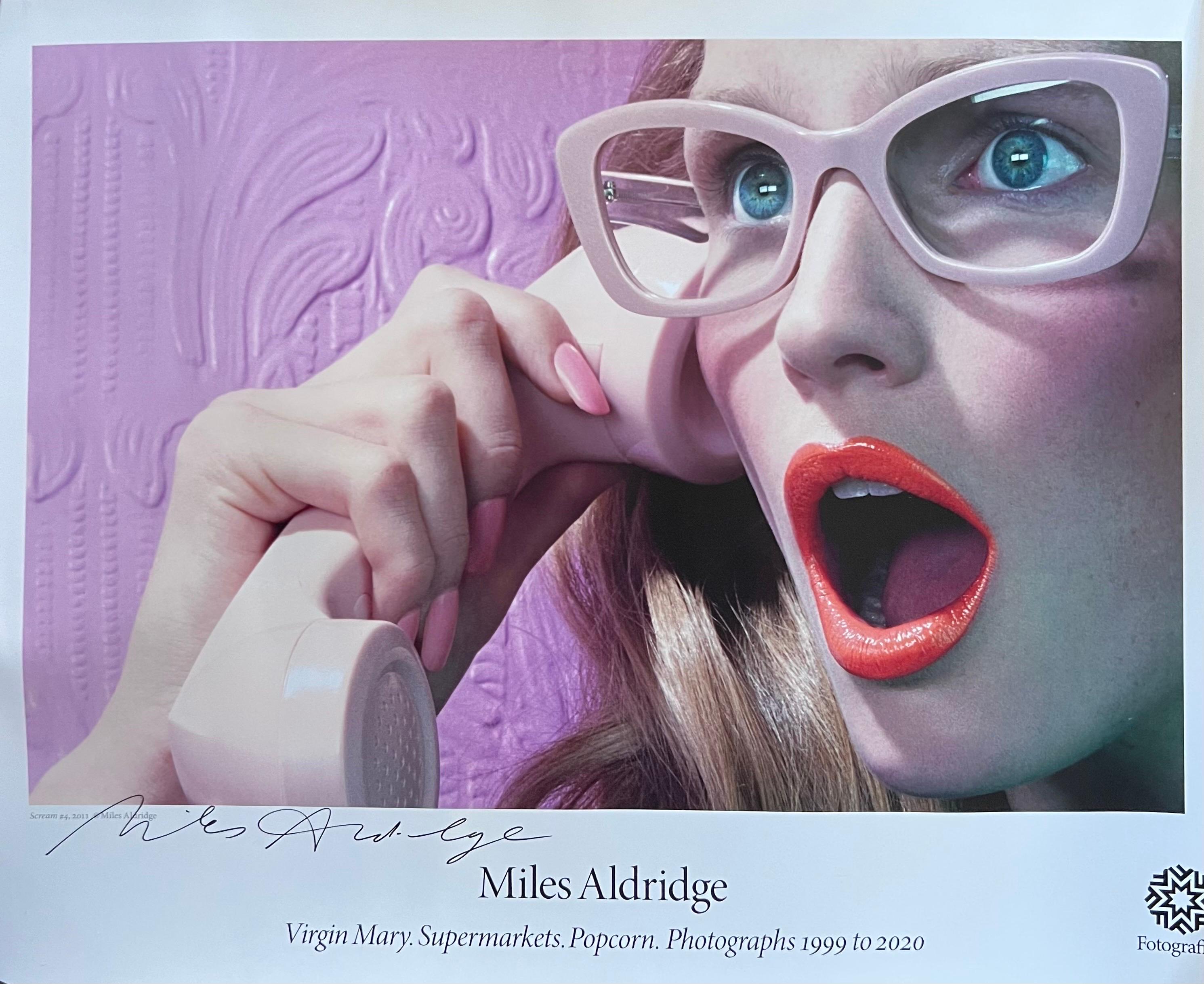 Miles Aldridge Scream #4, Poster, signiert, 2011 im Zustand „Hervorragend“ im Angebot in New York, NY