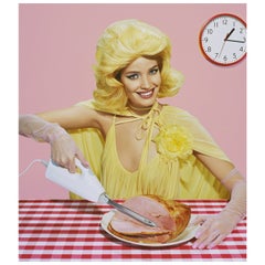 Miles Aldridge 
Tan Lines
 Screenprint in Color, 2018