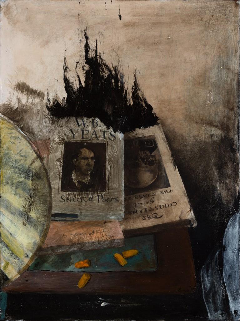 Miles Cleveland Goodwin Interior Painting - Bedside Burning