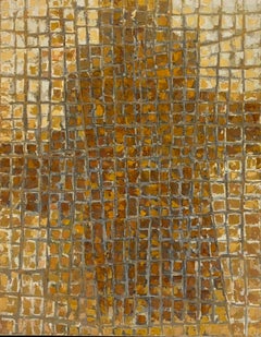 Peinture d'automne & Arezzo, diptyque, Oeuvre d'art Paysage audacieux
