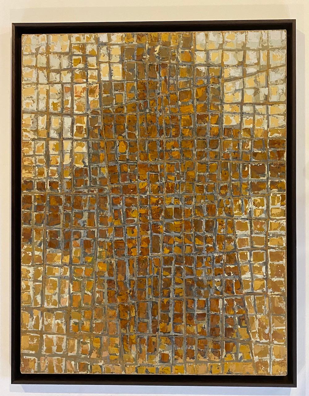 Autumn Painting - Brown Abstract Painting by Miles Cole