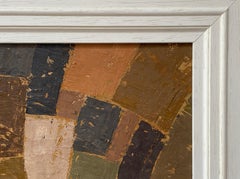 Conexiones, Obra de Arte Paisaje, Pintura al Óleo Original, Arte Abstracto