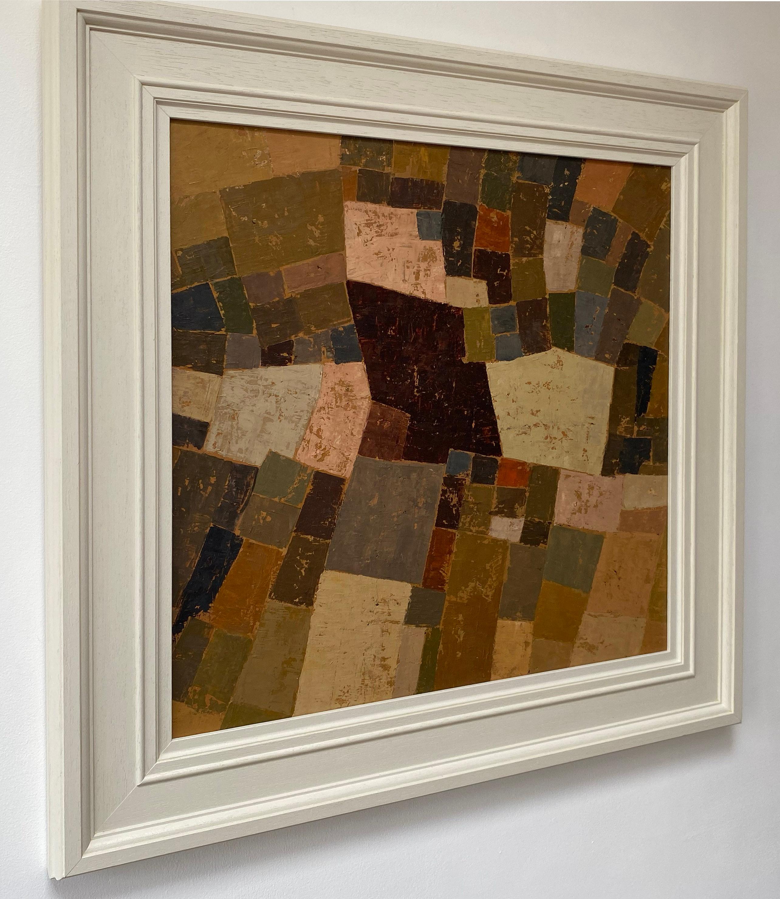 Connections, Landscape Artwork, Original Oil Painting, Abstract Art im Angebot 4