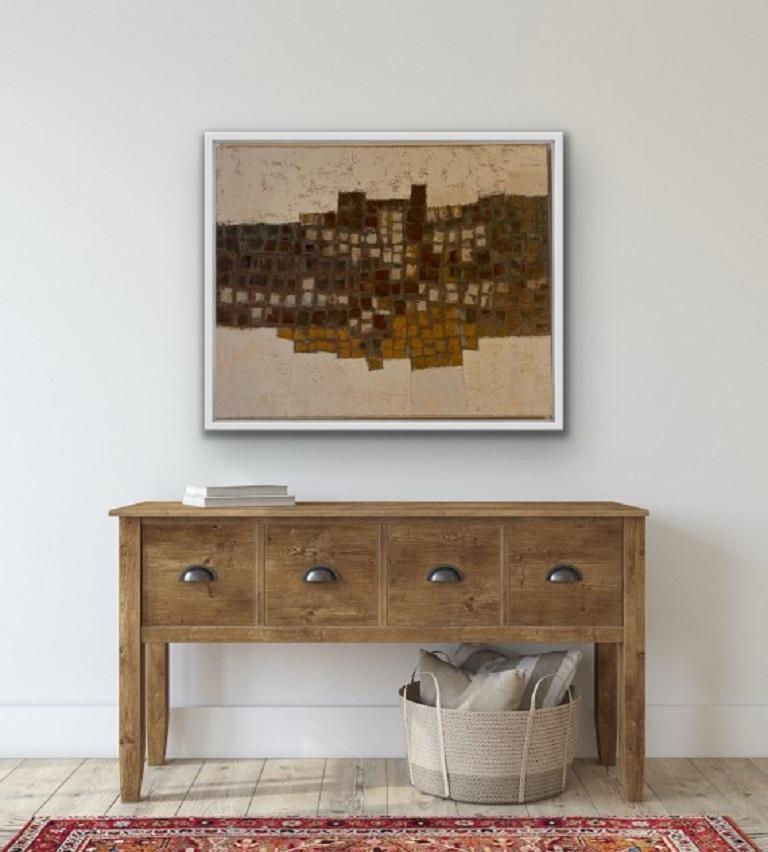 Miles Cole, Sopra la città vecchia, Quadro astratto originale in vendita 1