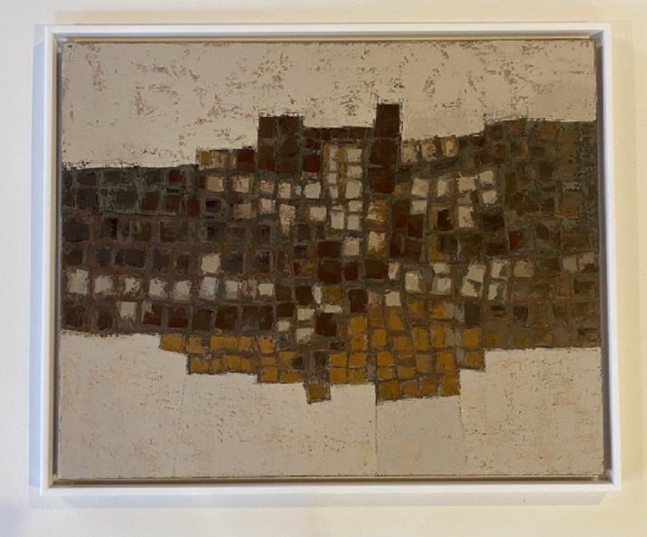 Miles Cole, Sopra la città vecchia, Quadro astratto originale in vendita 2