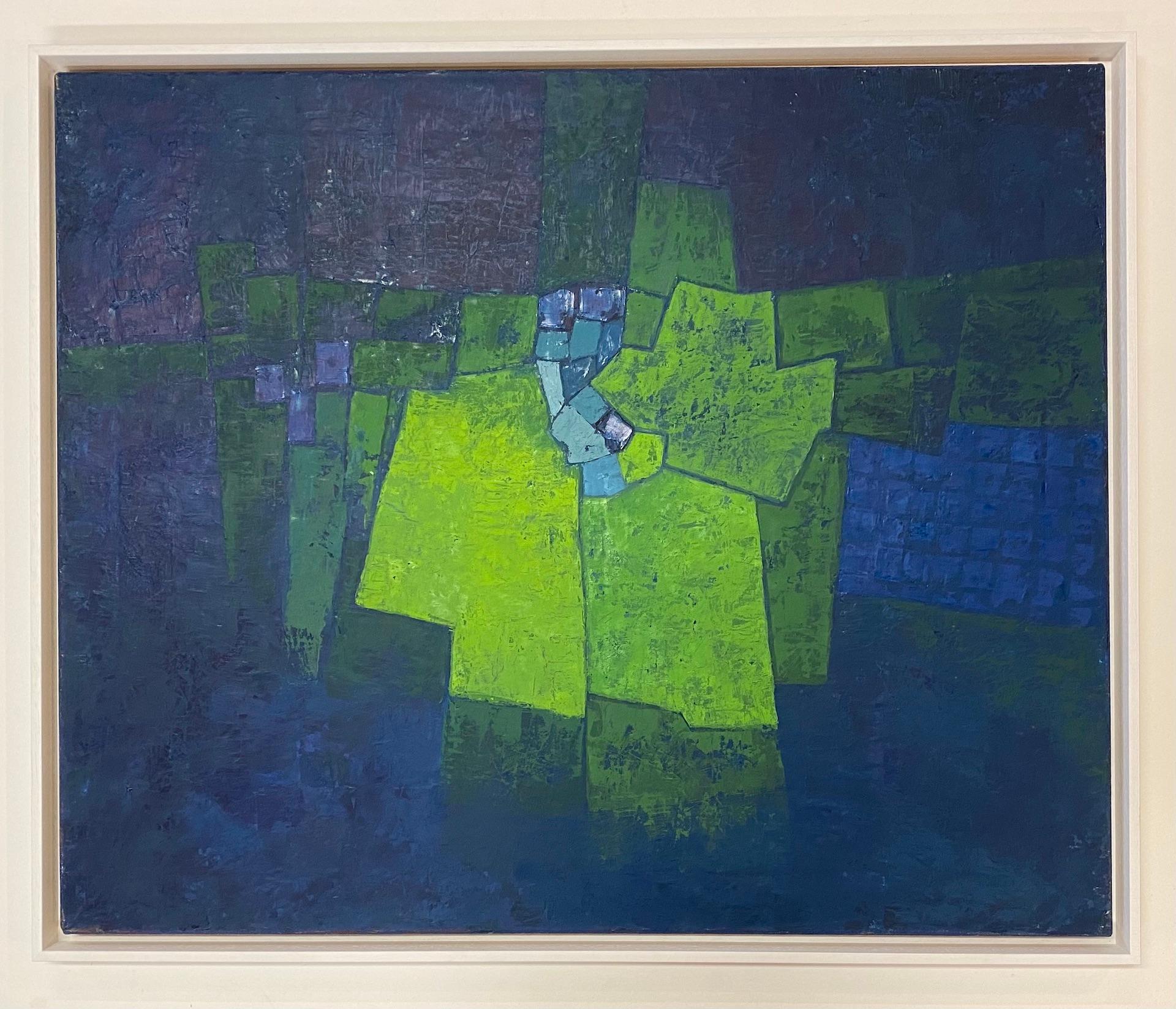 Miles Cole, Nuit islandaise, Art abstrait, Peinture originale, Art contemporain en vente 2
