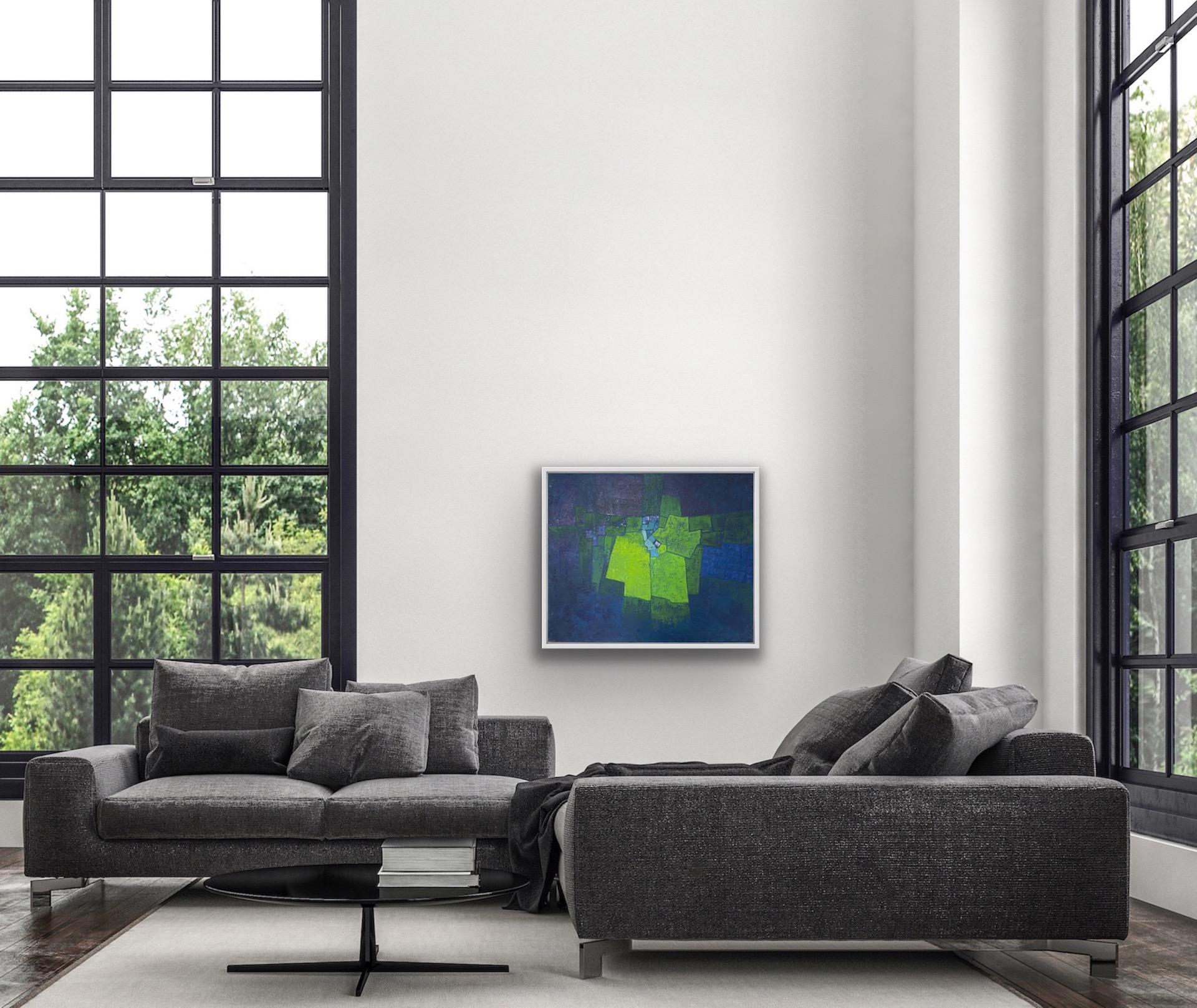 Miles Cole, Noche islandesa, Arte abstracto, Pintura original, Arte contemporáneo en venta 7