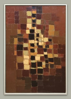 Ragged Wood, Landscape Artwork, Original Oil Painting, Abstract Art