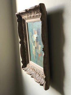 Zennor, Obra de Arte Paisaje, Pintura al Óleo Original, Arte Abstracto