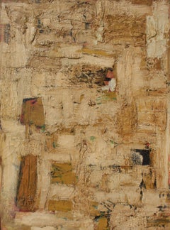 Pintura al óleo expresionista abstracta sobre lienzo de Miles Forst