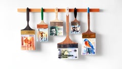 Miles Jaffe - Set de pinceles del artista conceptual (v. 4), Escultura 2023