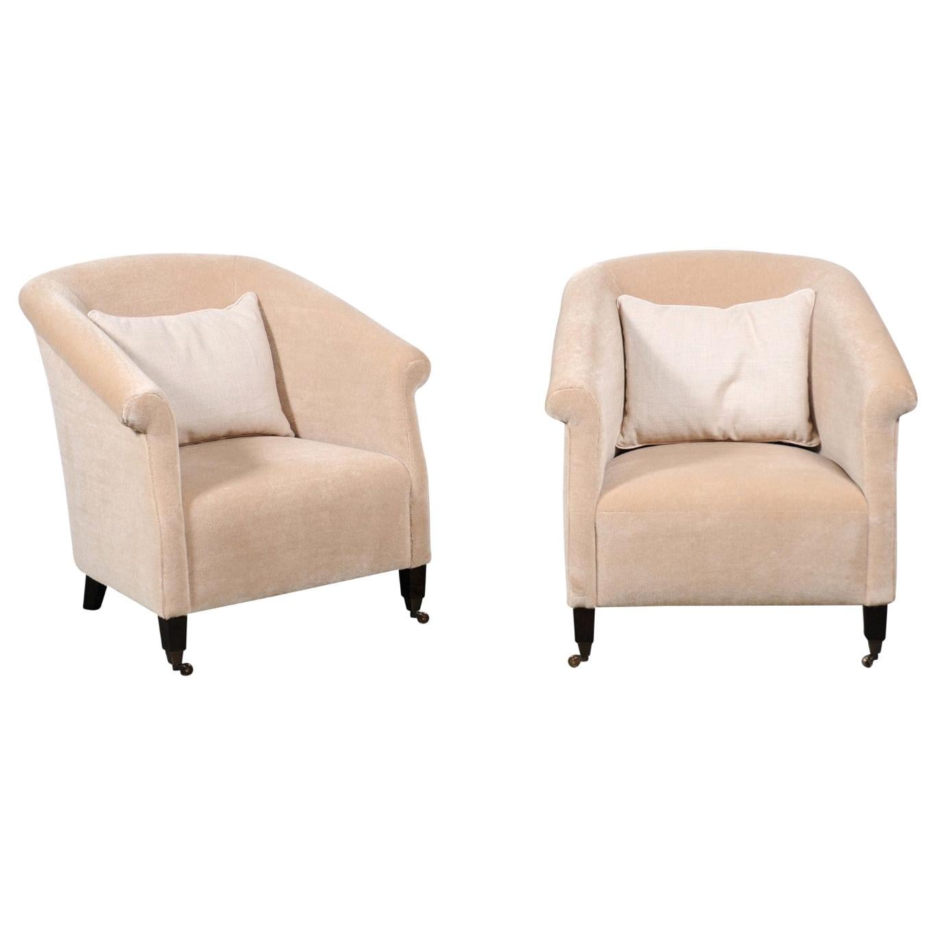 Miles Lounge Club Chairs by Robert Brown