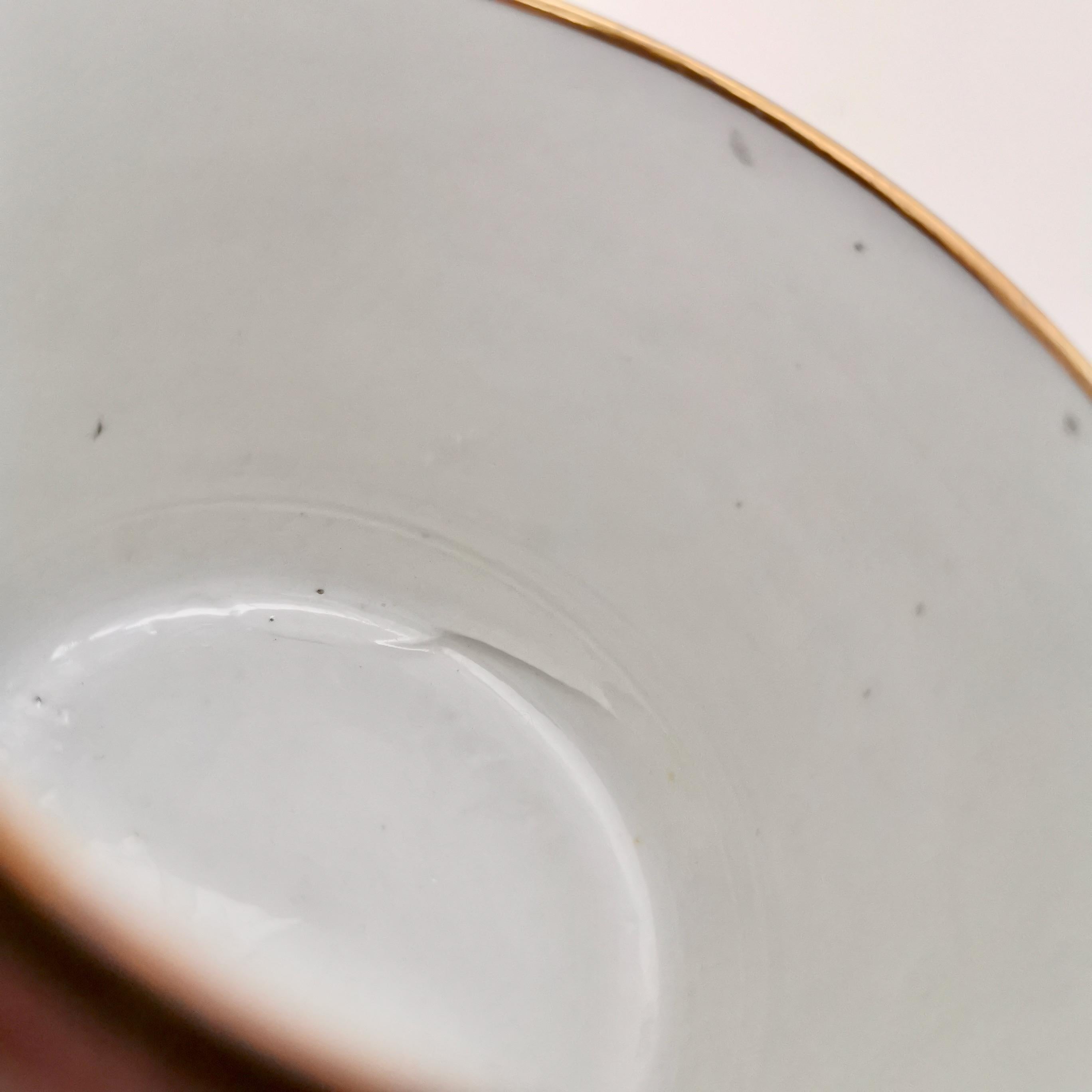 Miles Mason Orphaned Porcelain Coffee Can, Minerva and Cherubs, Regency 9