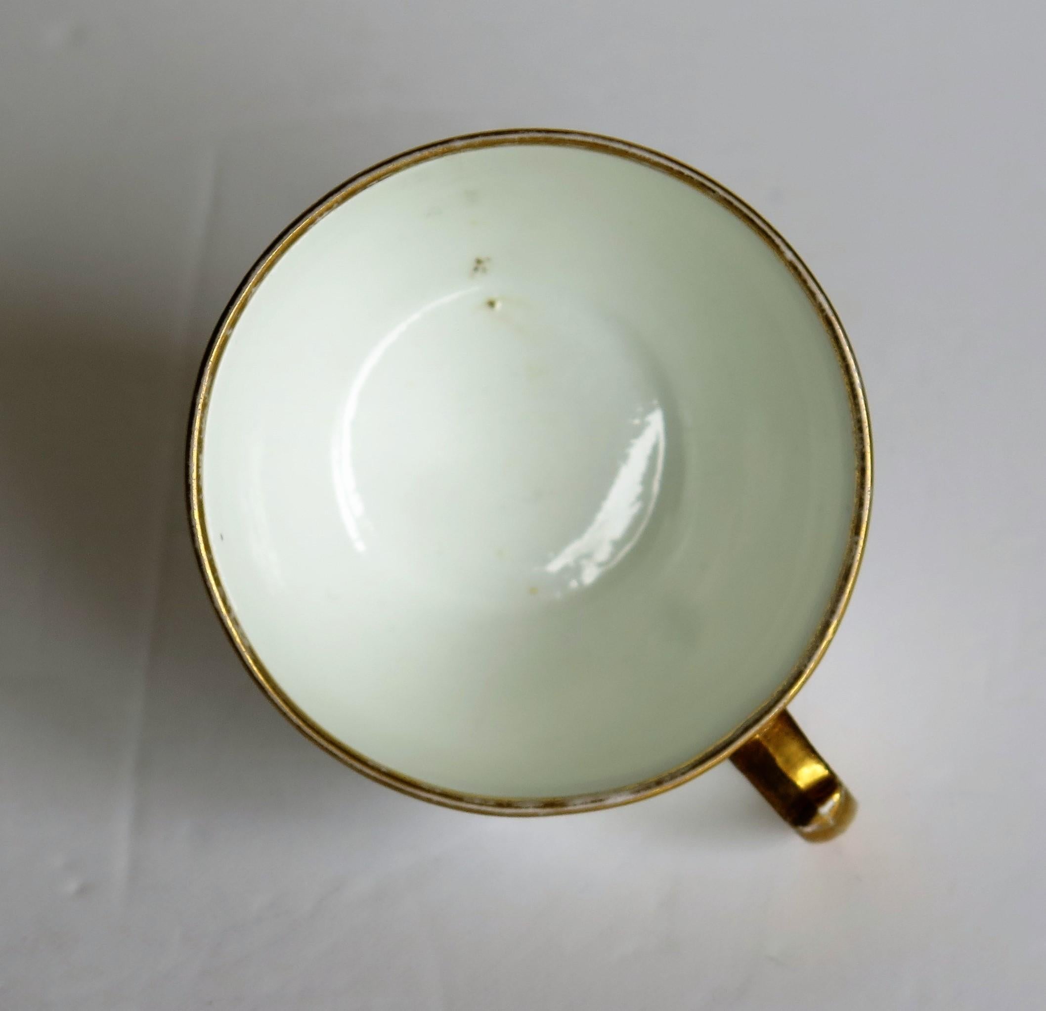 Miles Mason Porcelain Coffee Can & Tea Cup Classical Pattern No. 349, circa 1805 11