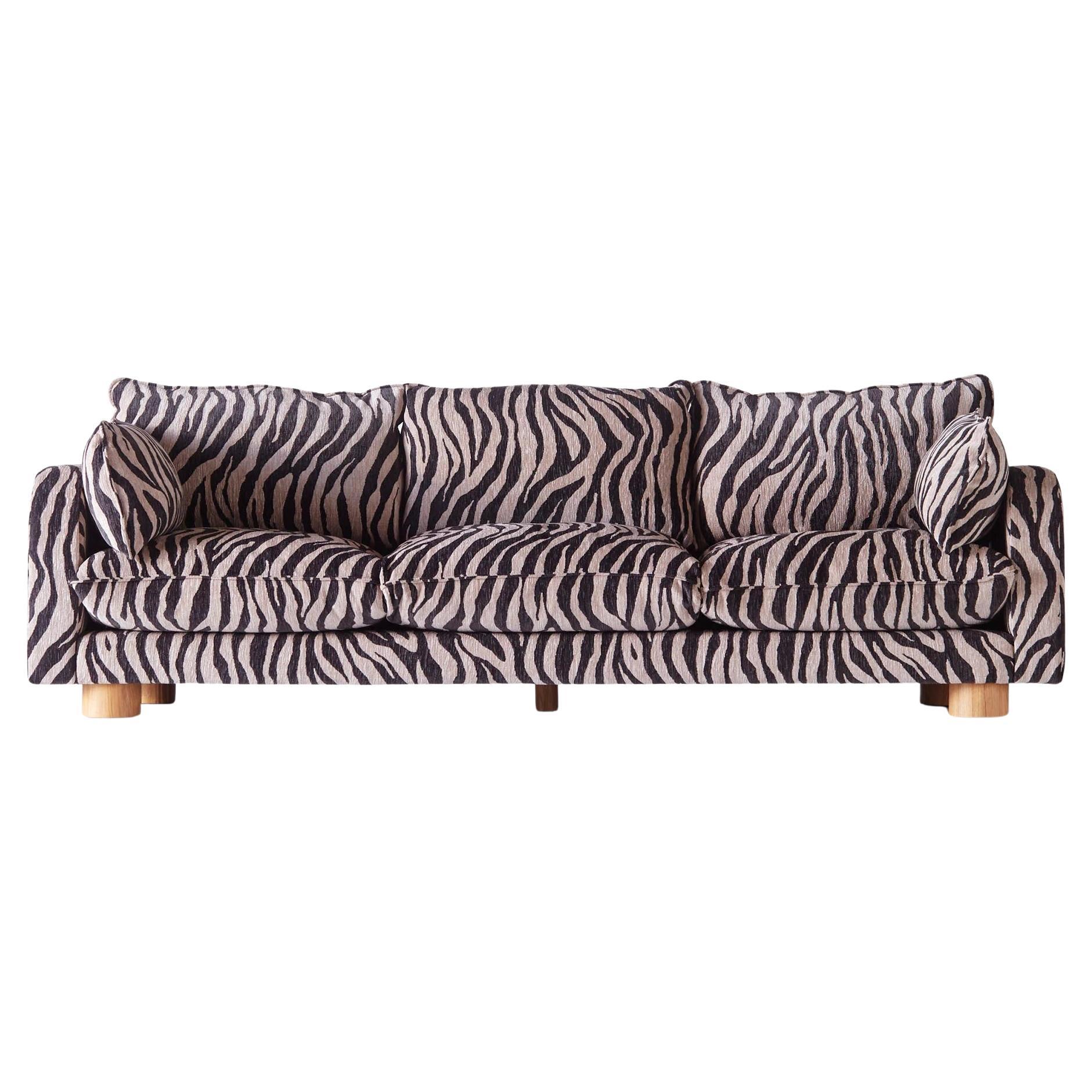 Miles Sofa Zebra