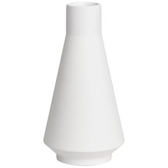 Milia Seyppel Handmade Ceramic Vase, White Glazing Outside by Karakter 