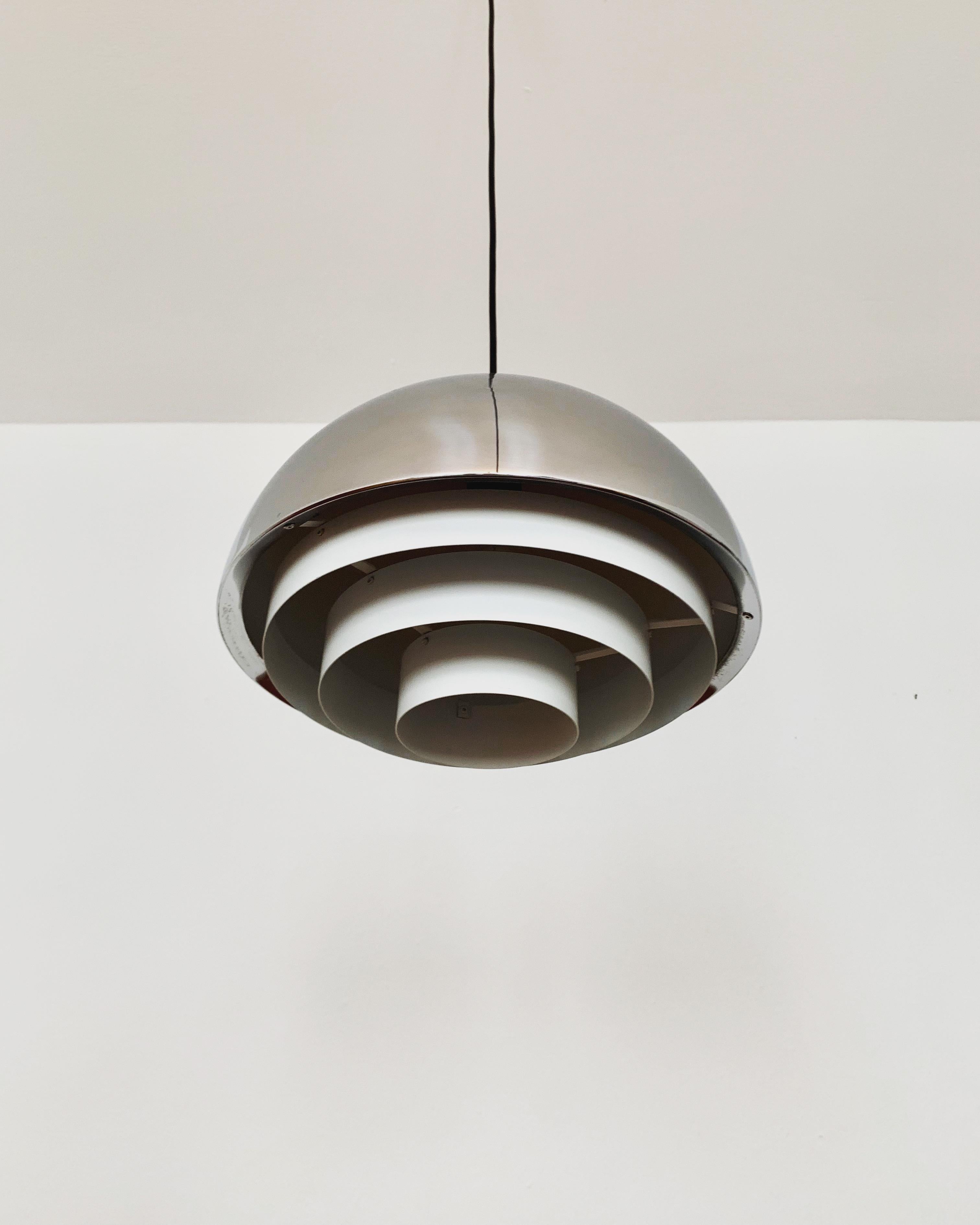 European Milieu Midi pendant lamp by Jo Hammerborg  for Fog and Morup For Sale
