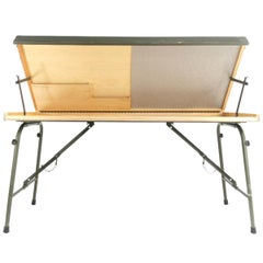 Military Army Mobile Office Folding Map Command Planning Desk