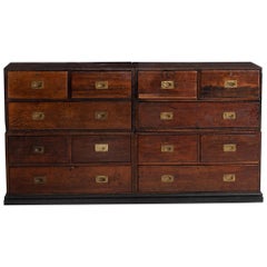 Military Bank of Drawers