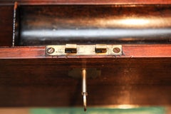 Military Campaign Writing Slope Queen Victoria Insignia with Brass Acccents VR