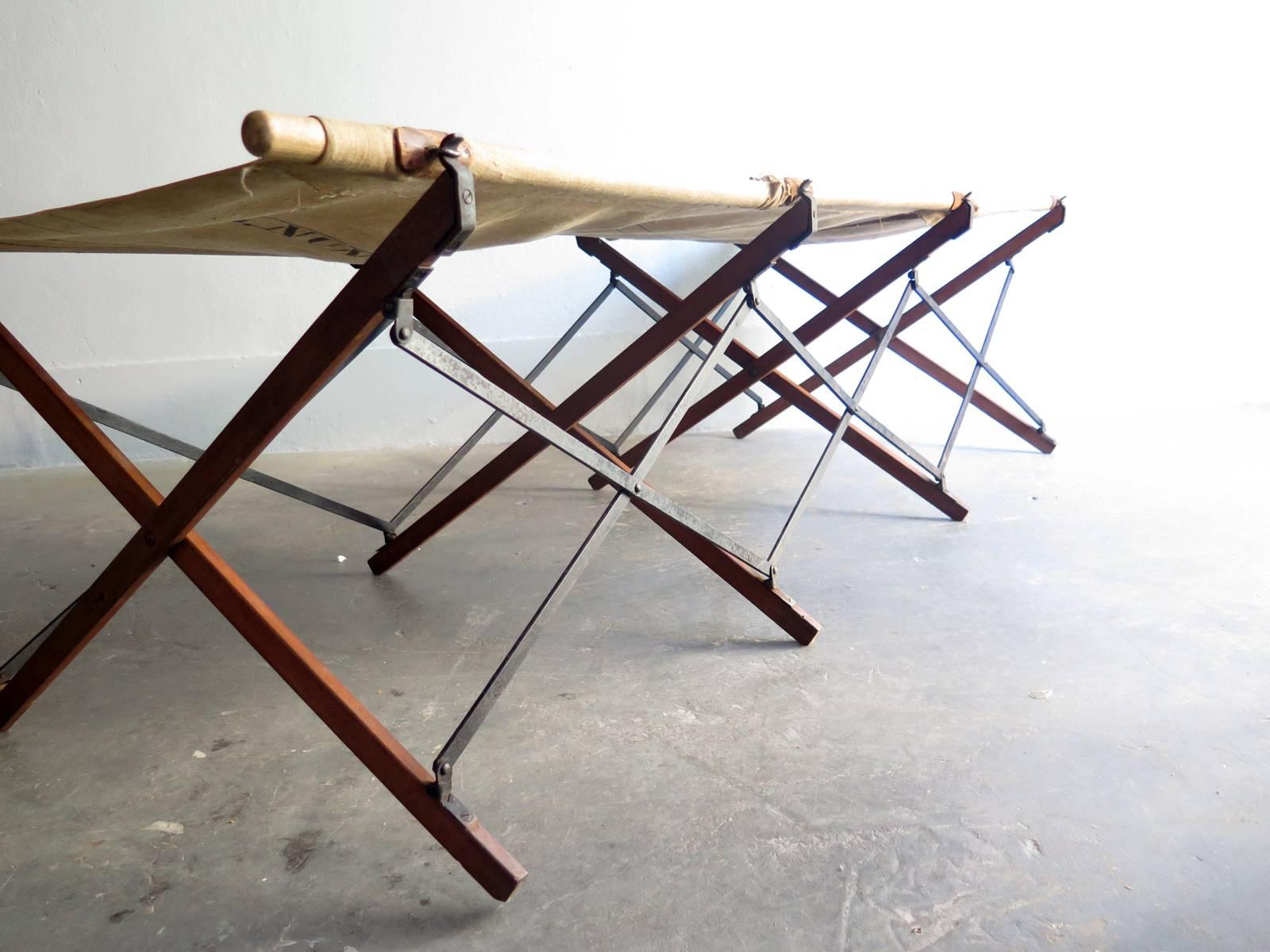military style beds