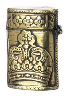 Oggetti militari - Scatola con stemma - Guerre liberali - XIX secolo