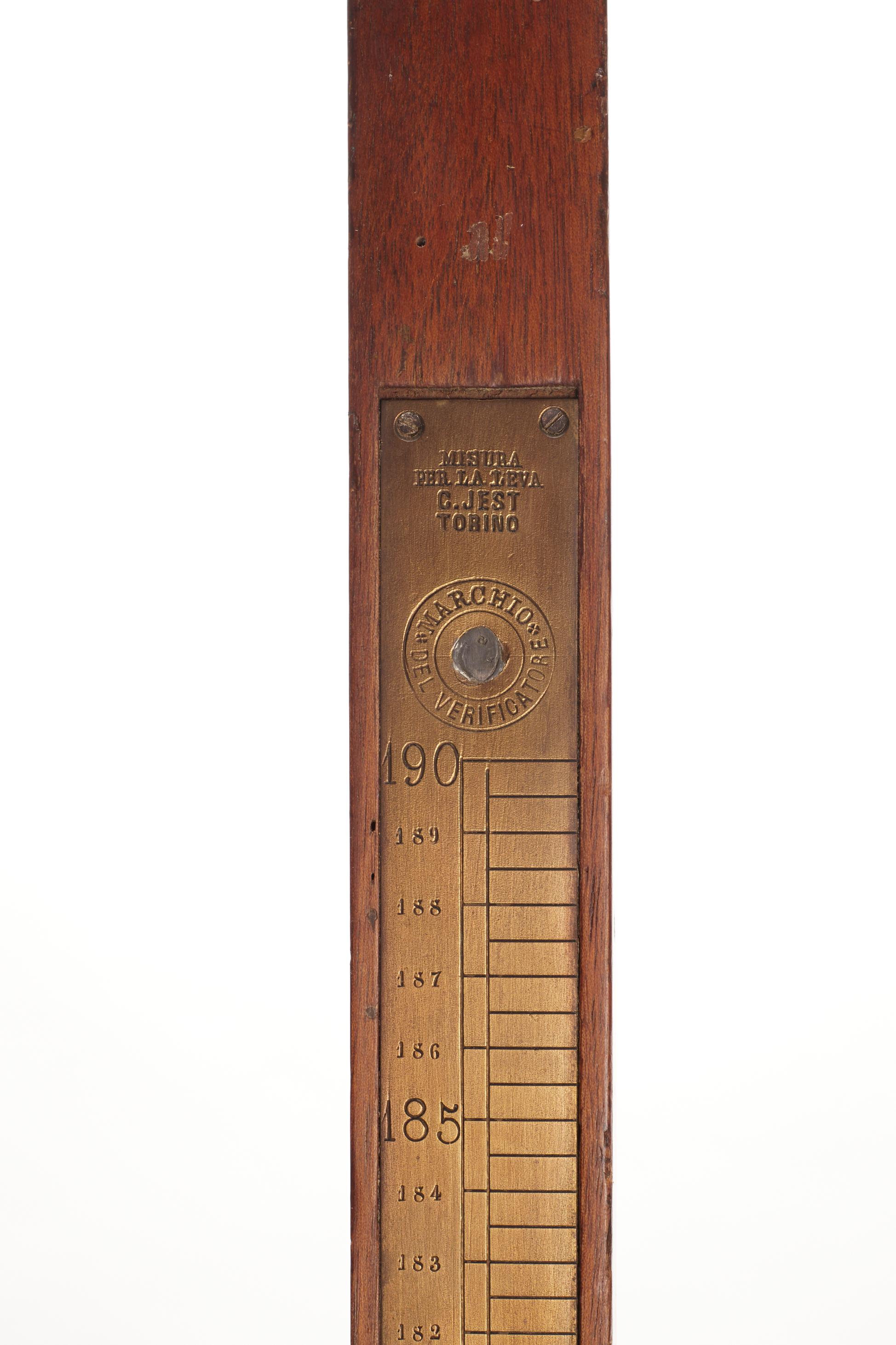 Military Meter for National Service, Italy, 19th Century For Sale 4