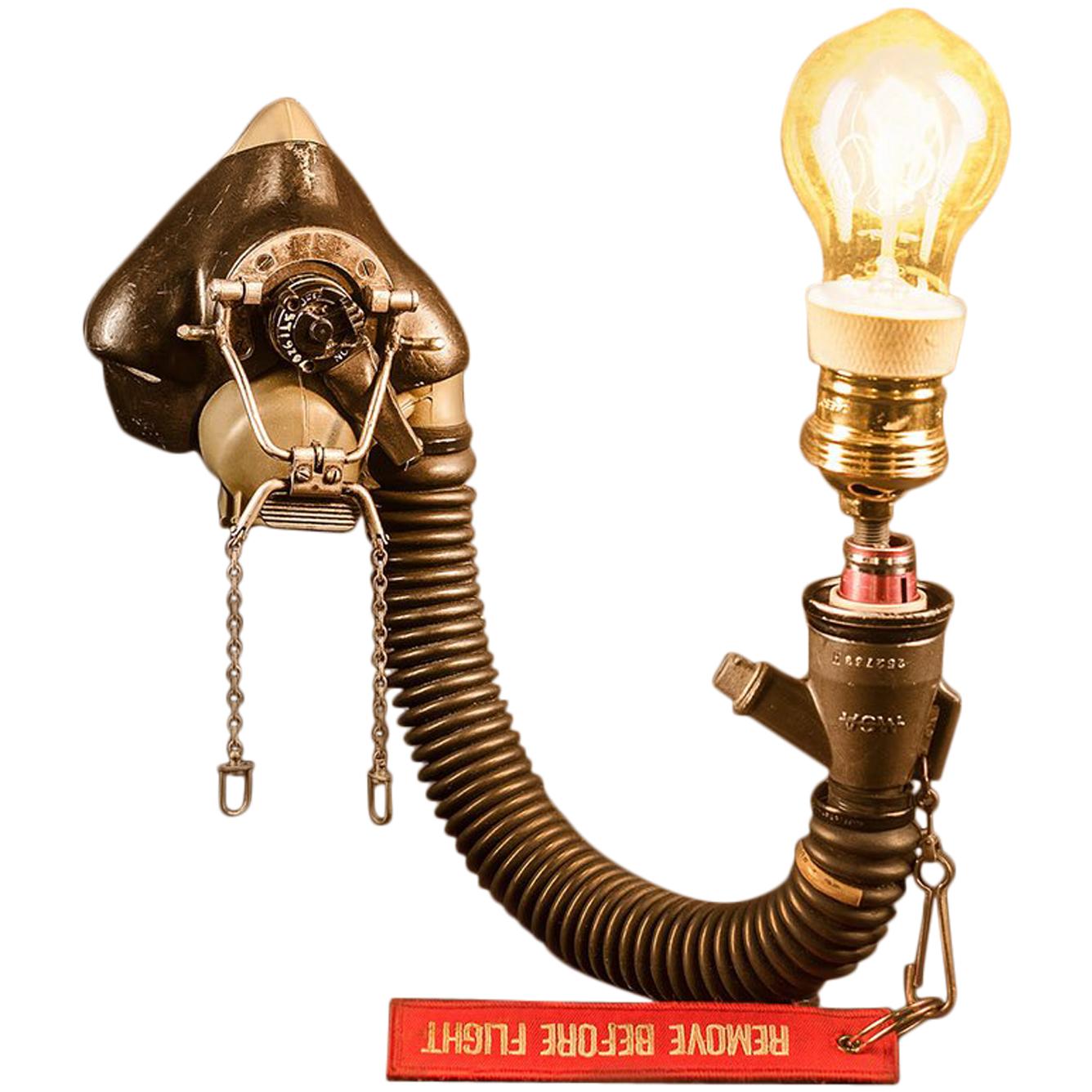 Military OXY Wall Lamp For Sale