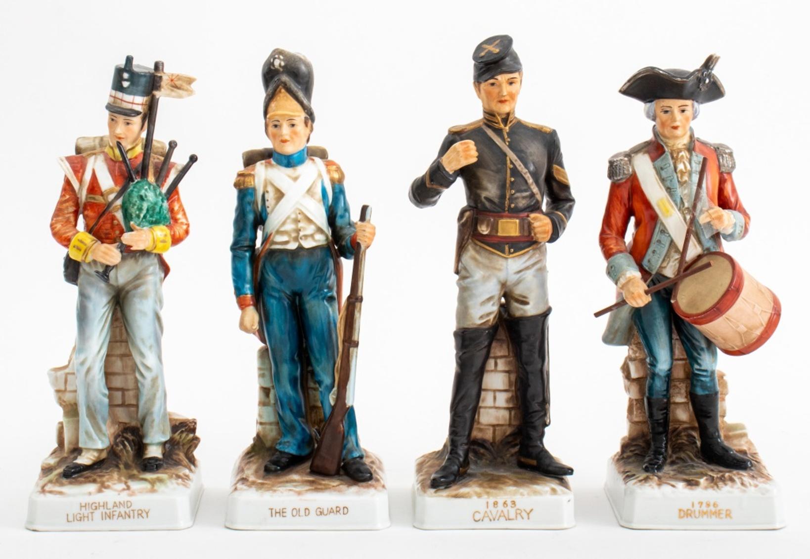 Other Military Porcelain Figure, Set of 16 For Sale