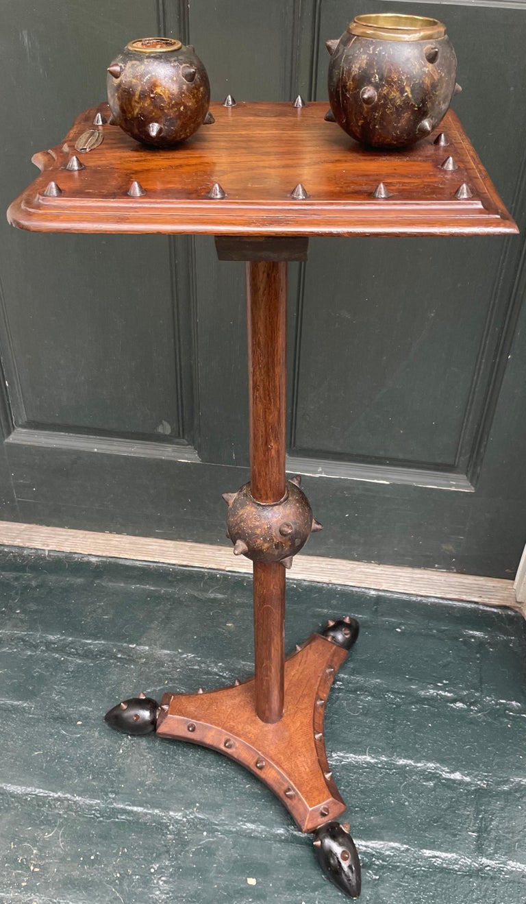Early 20th Century Military Smoking Table For Sale