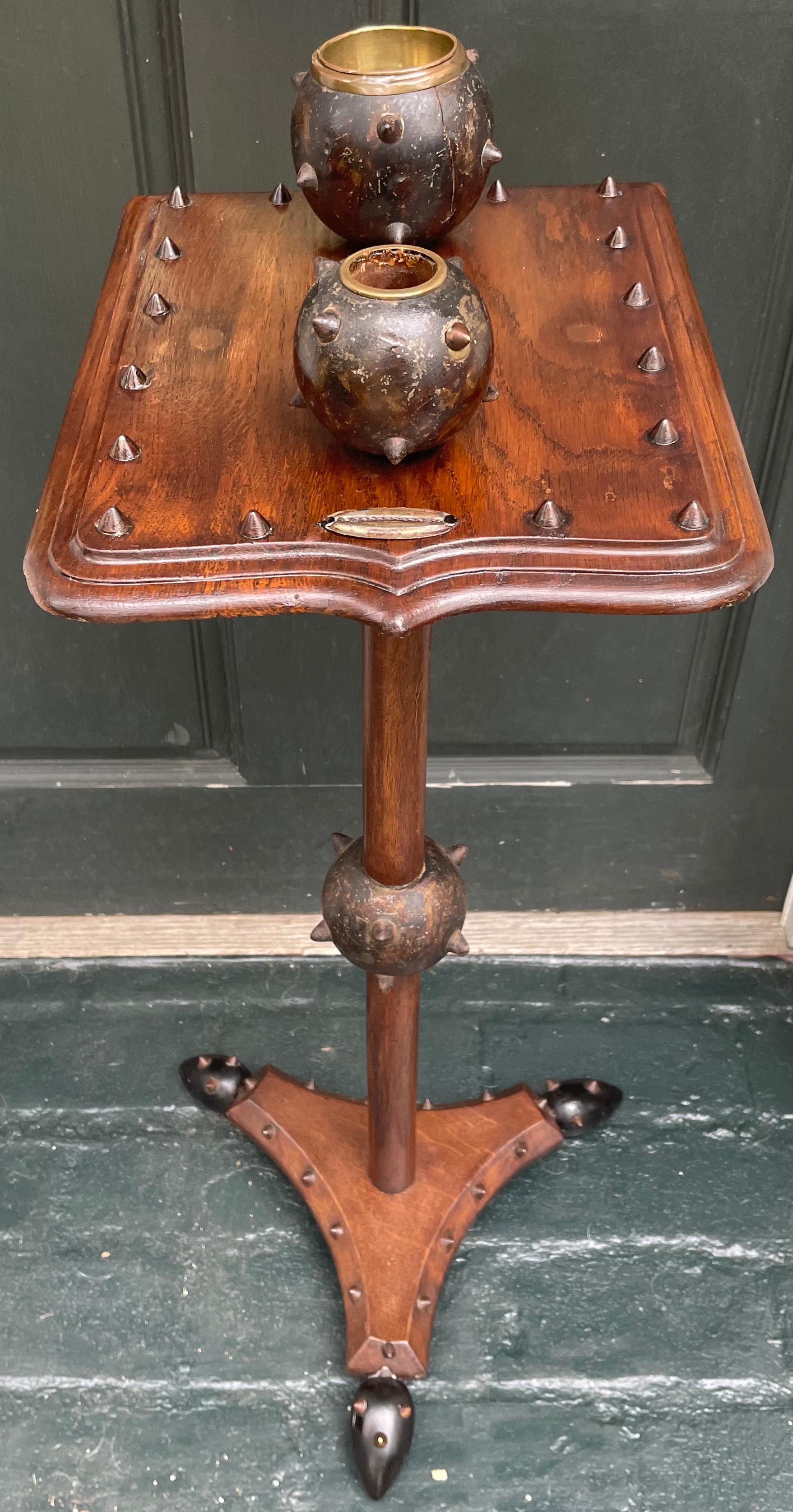 Early 20th Century Military Smoking Table For Sale