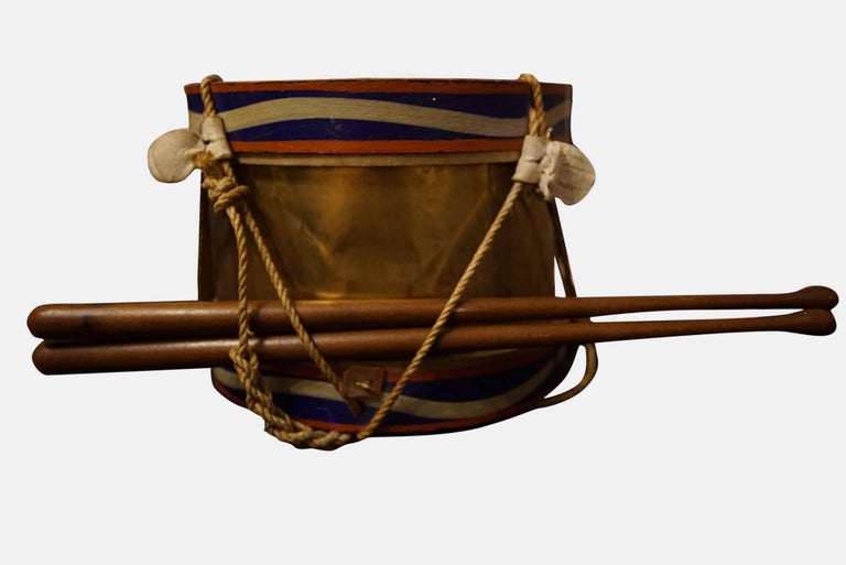 Military Style Drum For Sale at 1stDibs
