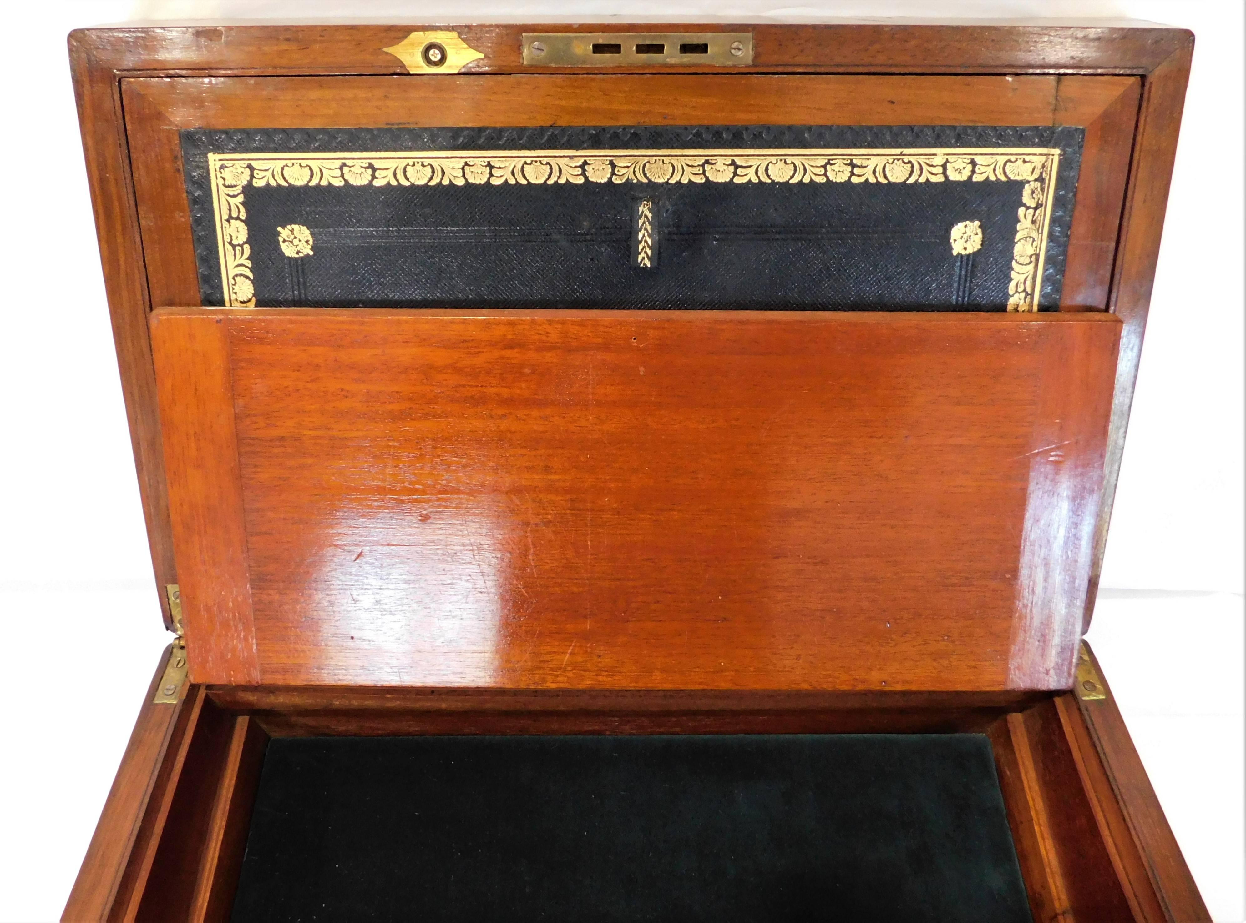 victorian portable writing desk