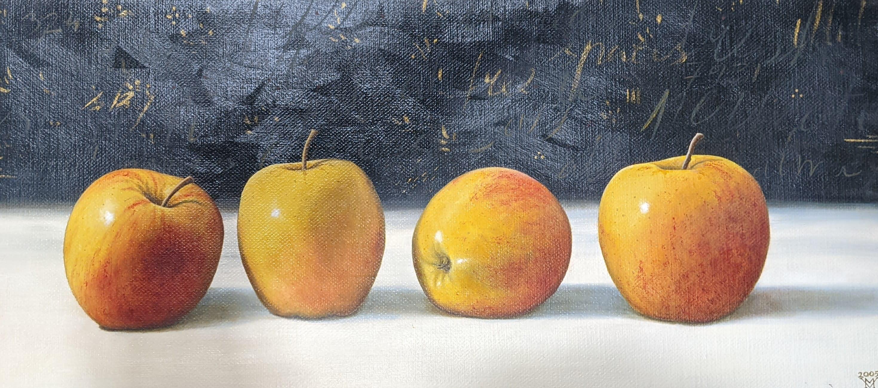 Miljan Vasiljevic Still-Life Painting – Vier Amigos