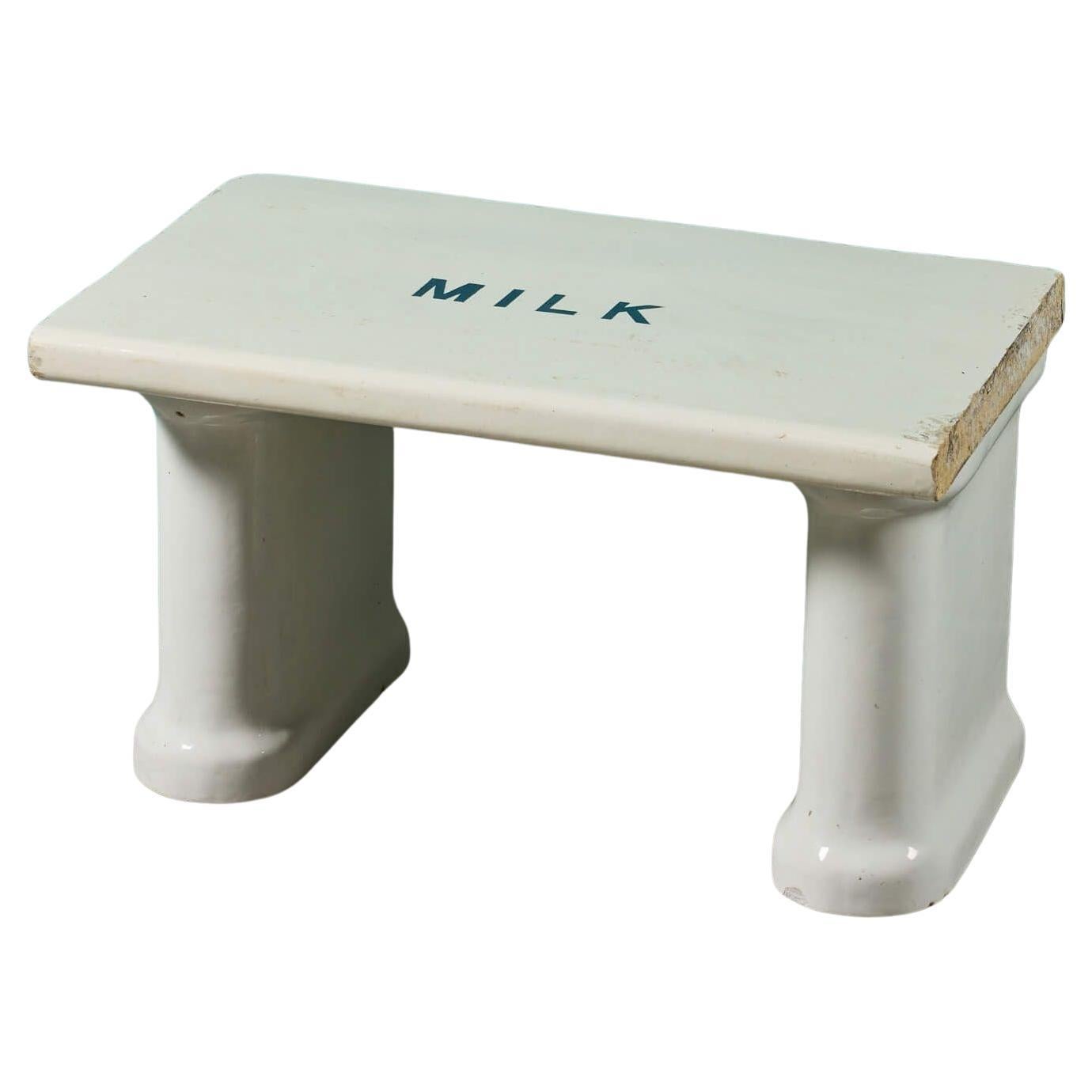 ‘Milk’ Antique Dairy Table