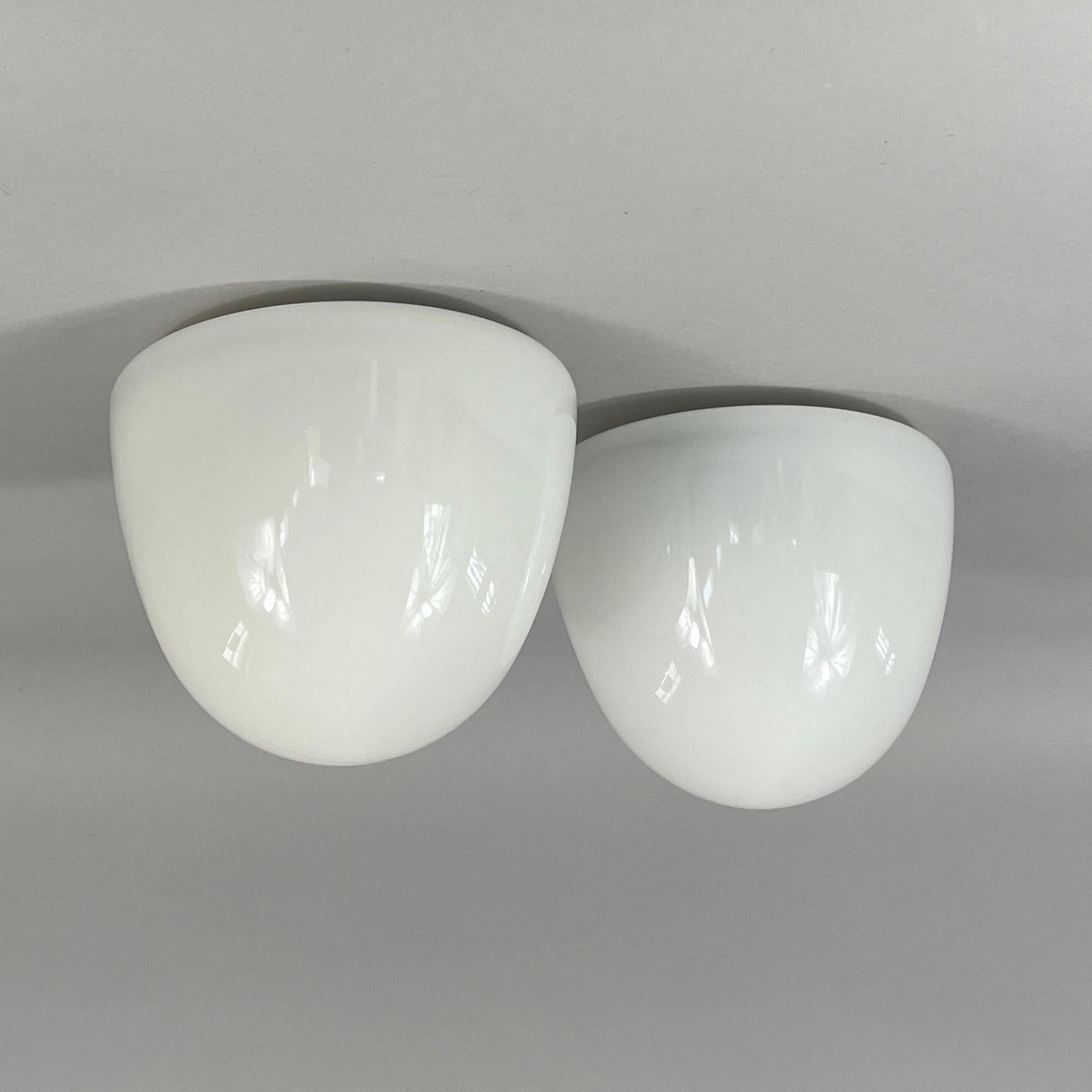 Montures encastrées en verre dépoli et bakélite, époque Bauhaus, Allemagne, années 1930-1940 en vente 6