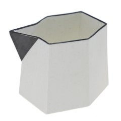 Milk Jug and Cream Jug by Bodil Manz Own Studio Bowl in Eggshell Ceramics