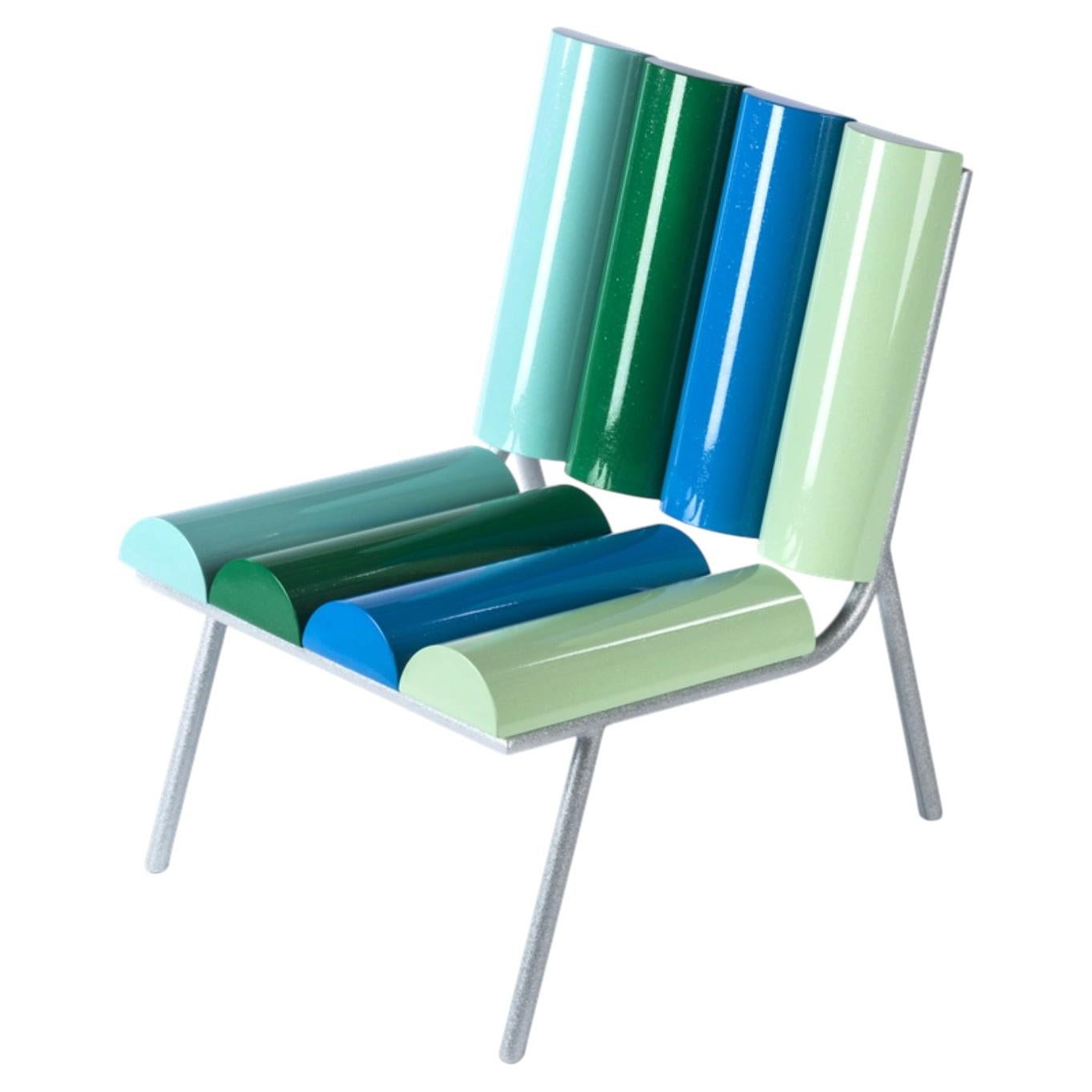 Milky Chair in Powder-Coated Aluminum by altreforme