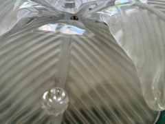 Atemberaubende und einzigartige Murano-Deckenleuchte „ Way Blossom“ von 1980