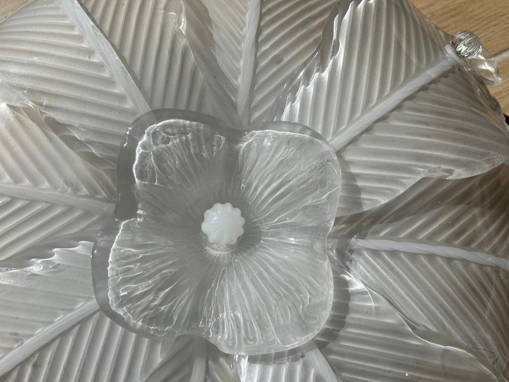 Milky Way Blossom, Stunning and Unique Murano Ceiling Light, 1980 For Sale 2