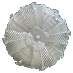 Vintage Milky Way Blossom, Stunning and Unique Murano Ceiling Light, 1980