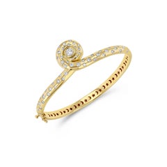 Milky Way Bracelet in 18k Yellow Gold with Diamonds by Future Fortune Jewelry