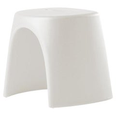 Milky White Amélie Sgabello Stool by Italo Pertichini