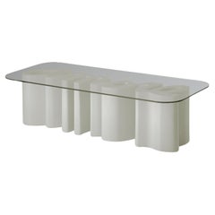 Tavolino Amore in bianco Whiting di Giò Colonna Romano